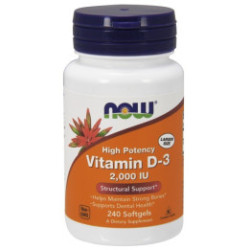 Now Foods D3 2000IU 240 softgels