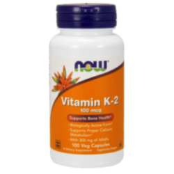 Now Foods K-2 100mcg 100 kaps.