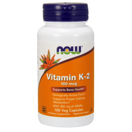 Now Foods K-2 100mcg 100 kaps.