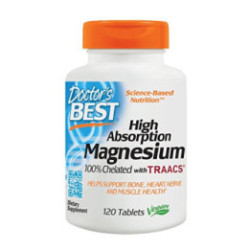 Doctor's Best High Absorption Magnesium 120 tabl.