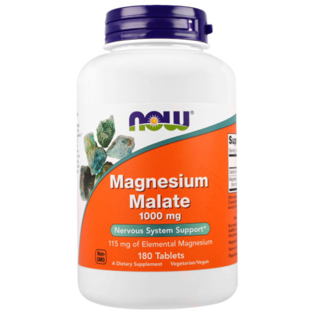Now Foods Magnesium Malate 1000mg 180 tabl.