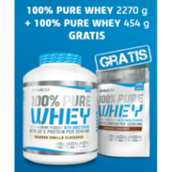 Biotech 100% Pure Whey 2270g + 454g GRATIS !