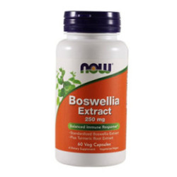 Now Foods Boswellia Extract 250mg 60 vcaps.