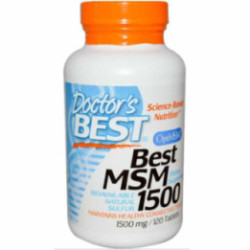 Doctor's Best MSM 1500mg 120 tabl.