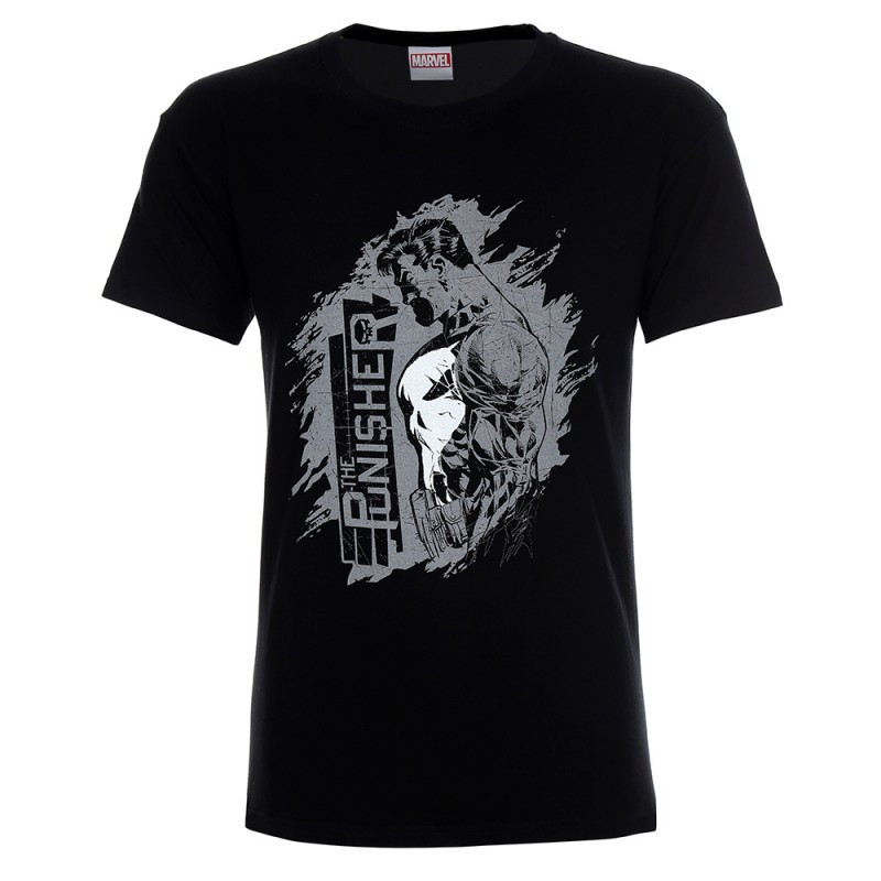 Poundout T-shirt Marvel PUNISHER CITY
