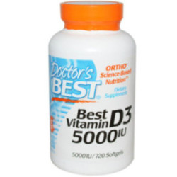 Doctor's Best Vitamin D3 5000 IU 720 softgels