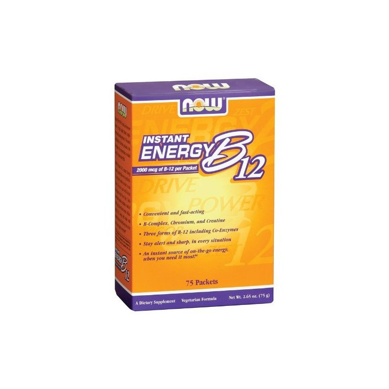 Now Foods Vitamin B-12 Instant Energy 75 sasz.