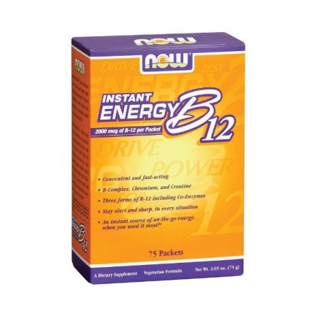 Now Foods Vitamin B-12 Instant Energy 75 sasz.