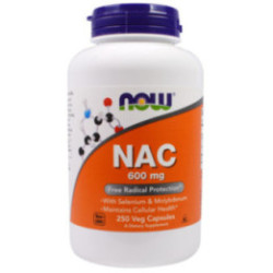 Now Foods NAC 600mg 250 vcaps.
