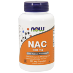 Now Foods NAC 600mg 100 vcaps.