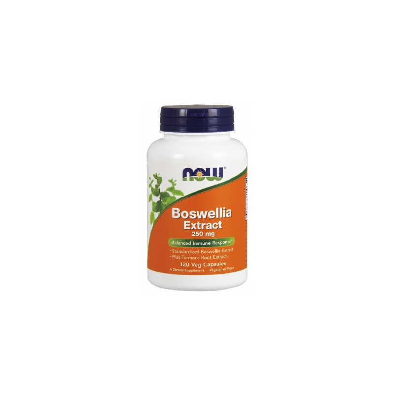 Now Foods Boswellia Extract 250mg 120 vcaps.