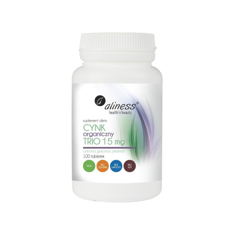 Aliness Cynk Organiczny TRIO 100 tabl.