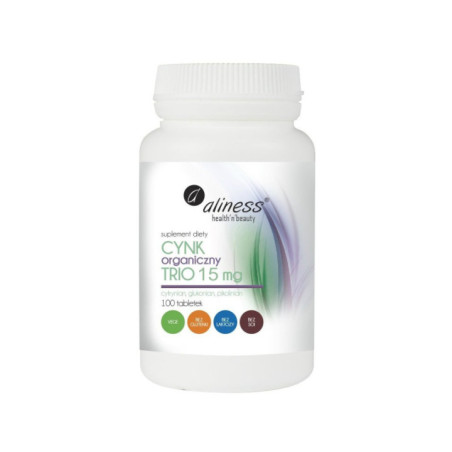 Aliness Cynk Organiczny TRIO 100 tabl.