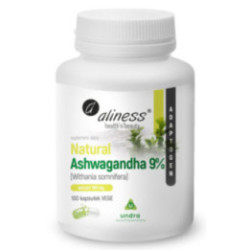 Aliness Natural Ashwagandha 9% 100 vkaps.