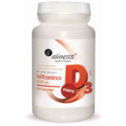 Aliness Witamina D3 Forte 4000IU 120 kaps.