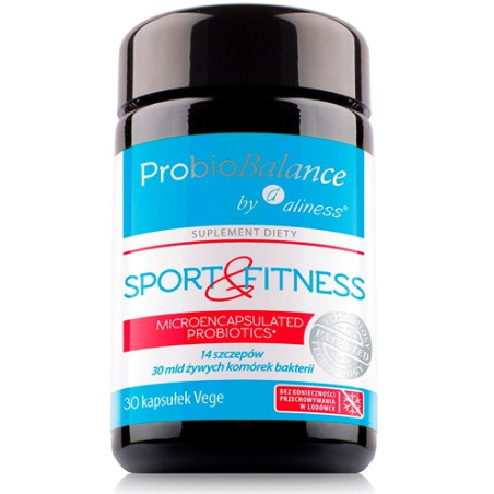 Aliness ProbioBalance Sport & Fitness 30 kaps.