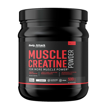 Body Attack Muscle Creatine 500g