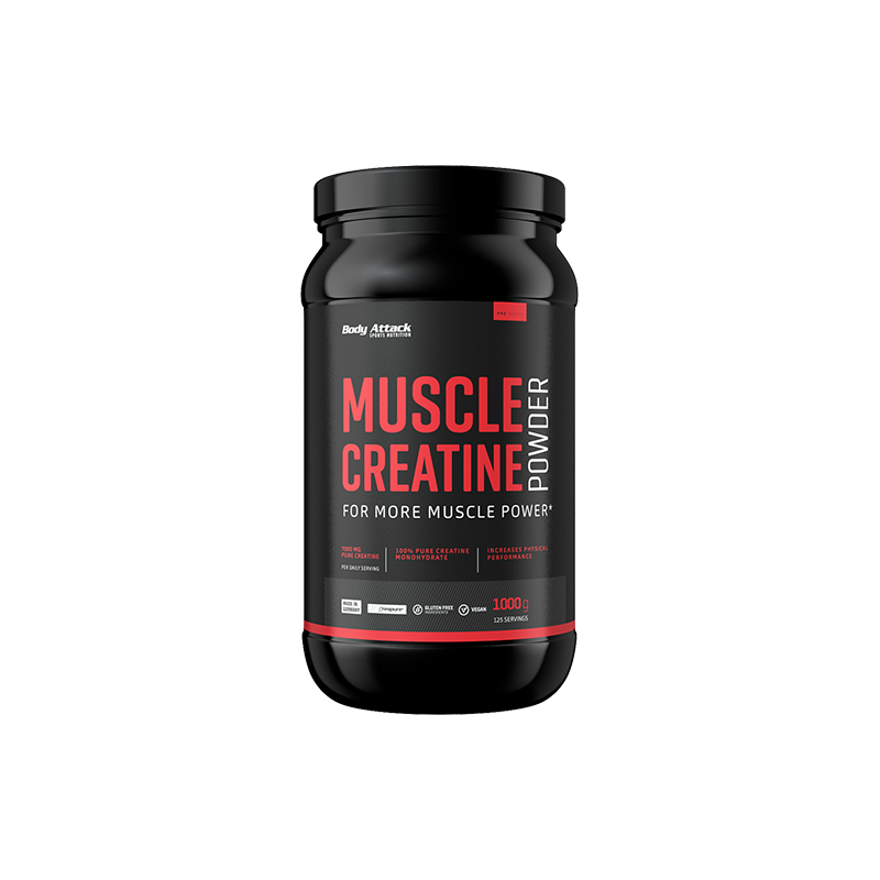 Body Attack Muscle Creatine 1000g