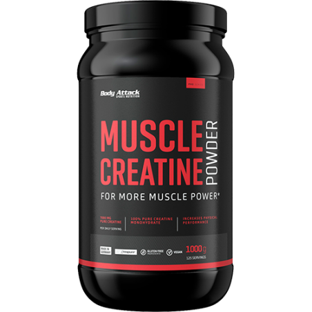 Body Attack Muscle Creatine 1000g