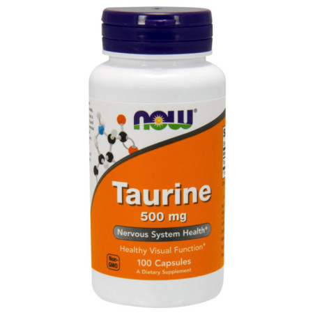 Now Foods Taurine 100 kaps.
