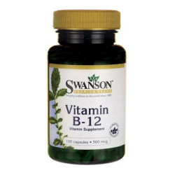 Swanson Vitamin B-12 100 kaps.