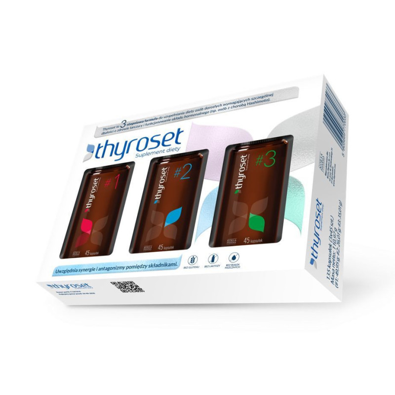 Norsa Pharma Thyroset 3x45 kaps. data 30.09.2020