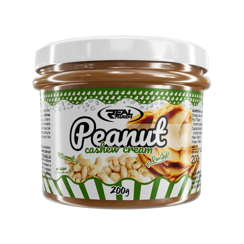Real Pharm Peanut Cashew Cream 200g