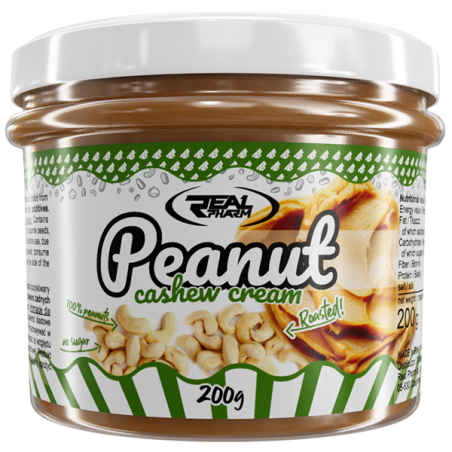 Real Pharm Peanut Cashew Cream 200g