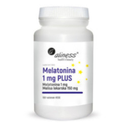 Aliness Melatonina 1mg PLUS 100 tabl.