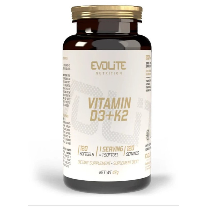 Evolite Omega 3 + D3 + K2 MK7 + E 60 kaps.