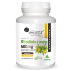 Aliness Rhodiola Rosea 500mg 60 vcaps.