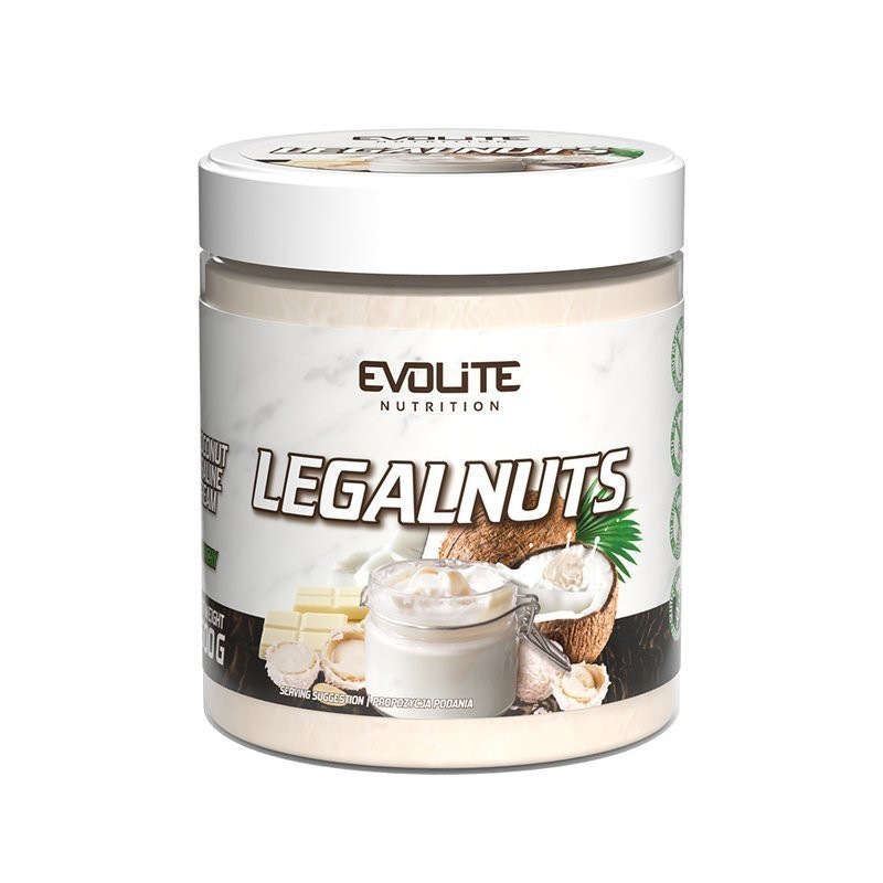 Evolite Legalnuts 500g Coconut Praline