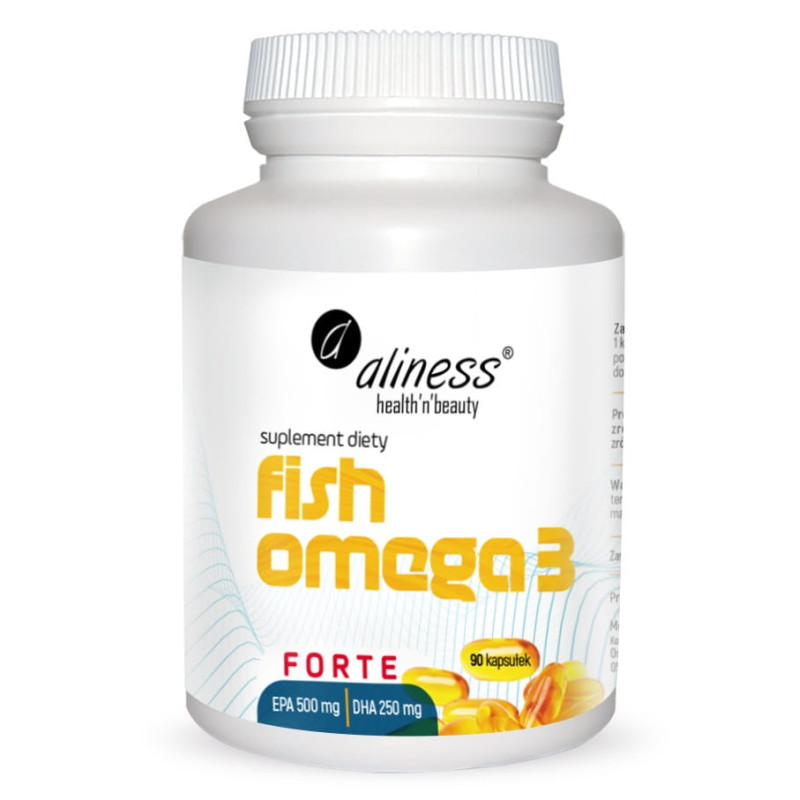 Aliness Fish Omega 3 Forte 90 kaps.