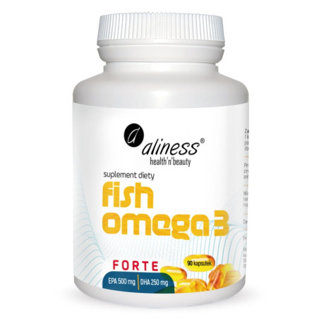 Aliness Fish Omega 3 Forte 90 kaps.