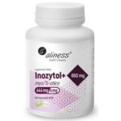 Aliness Inozytol 650mg + B6 100 vcaps.
