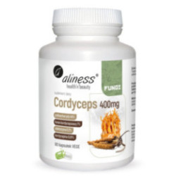 Aliness Cordyceps 400mg 90 vcaps.