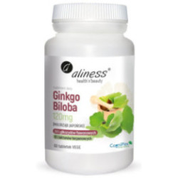 Aliness Ginkgo Biloba 120mg 60 vtabl.