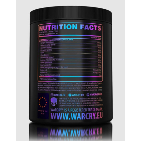 Genius Nutrition Warcry Ultra 300g