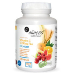 Aliness Witamina C 1000 + Cynk 100 vkaps.