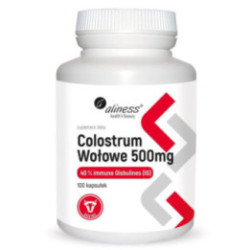 Aliness Colostrum Wołowe 100 kaps.