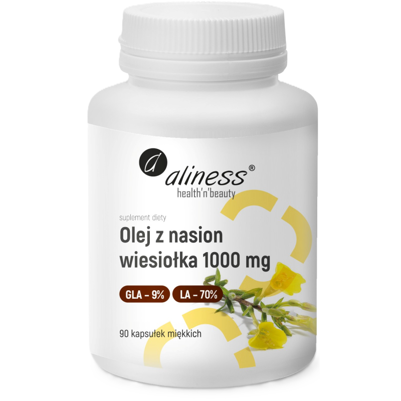 Aliness Olej z Nasion Wiesiołka 90 kaps.