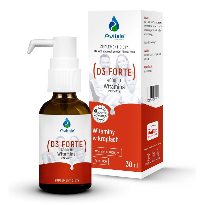 Aliness Avitale Witamina D3 Forte 30ml