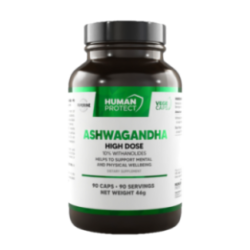 Human Protect Ashwagandha High Dose 10% 90 vkaps.