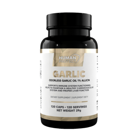 Human Protect Garlic Odorless 120 softgels