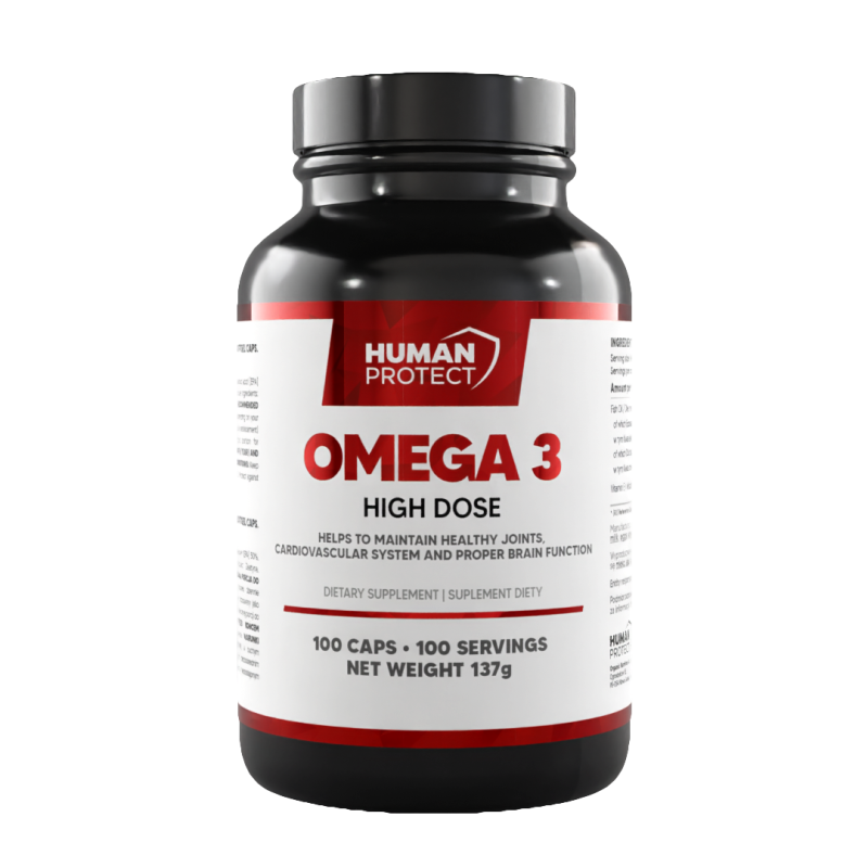 Human Protect Omega 3 High Dose 100 sotfgels