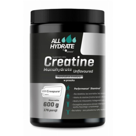 All Hydrate Aliness Creatine Creapure 600g