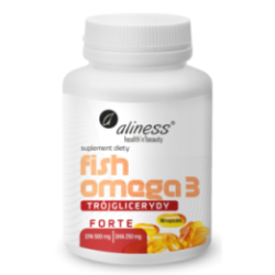 Aliness Fish Omega 3 Forte Trójglicerydy 90 kaps.