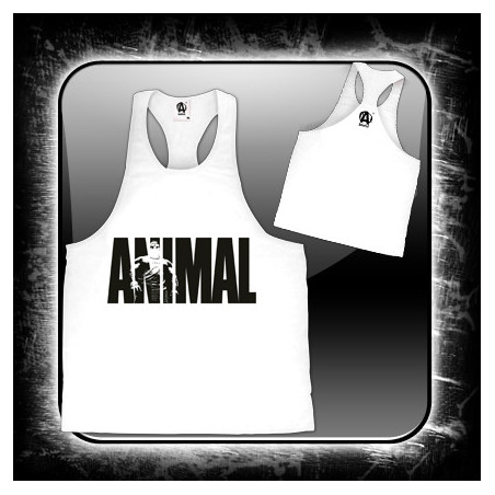 Tank Top Animal - biały