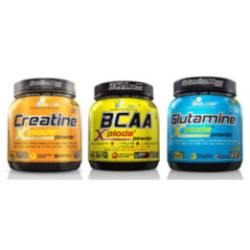 Olimp Creatine Xplode + Bcaa Xplode + Glutamine Xplode