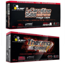 Olimp Thermo Speed Extreme 120kaps. + L-carnitine 120 kaps.